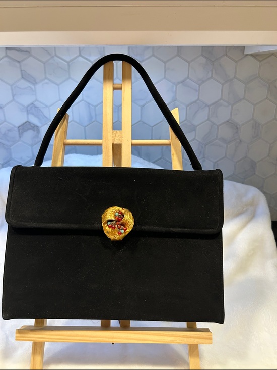 KORET of New York Handbags - Vintage Koret of New York Korelope Suede Handbag
1960s w Coin Purse